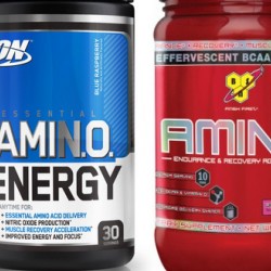 Сравнение BSN Amino X и Optimum Essential Amino Energy Сравнение BSN Amino X и Optimum Essential Amino Energy